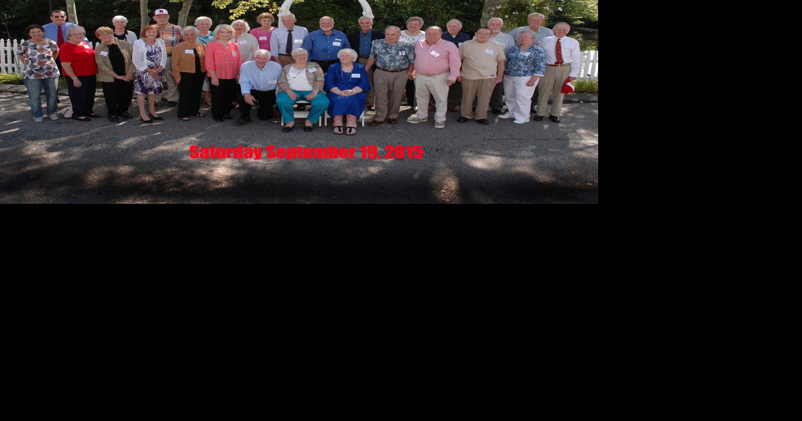 Down Memory Lane North Attleboro High School's Class of 1955 holds