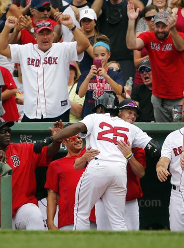 Red Sox make it official: Brock Holt gives his number back to Wade