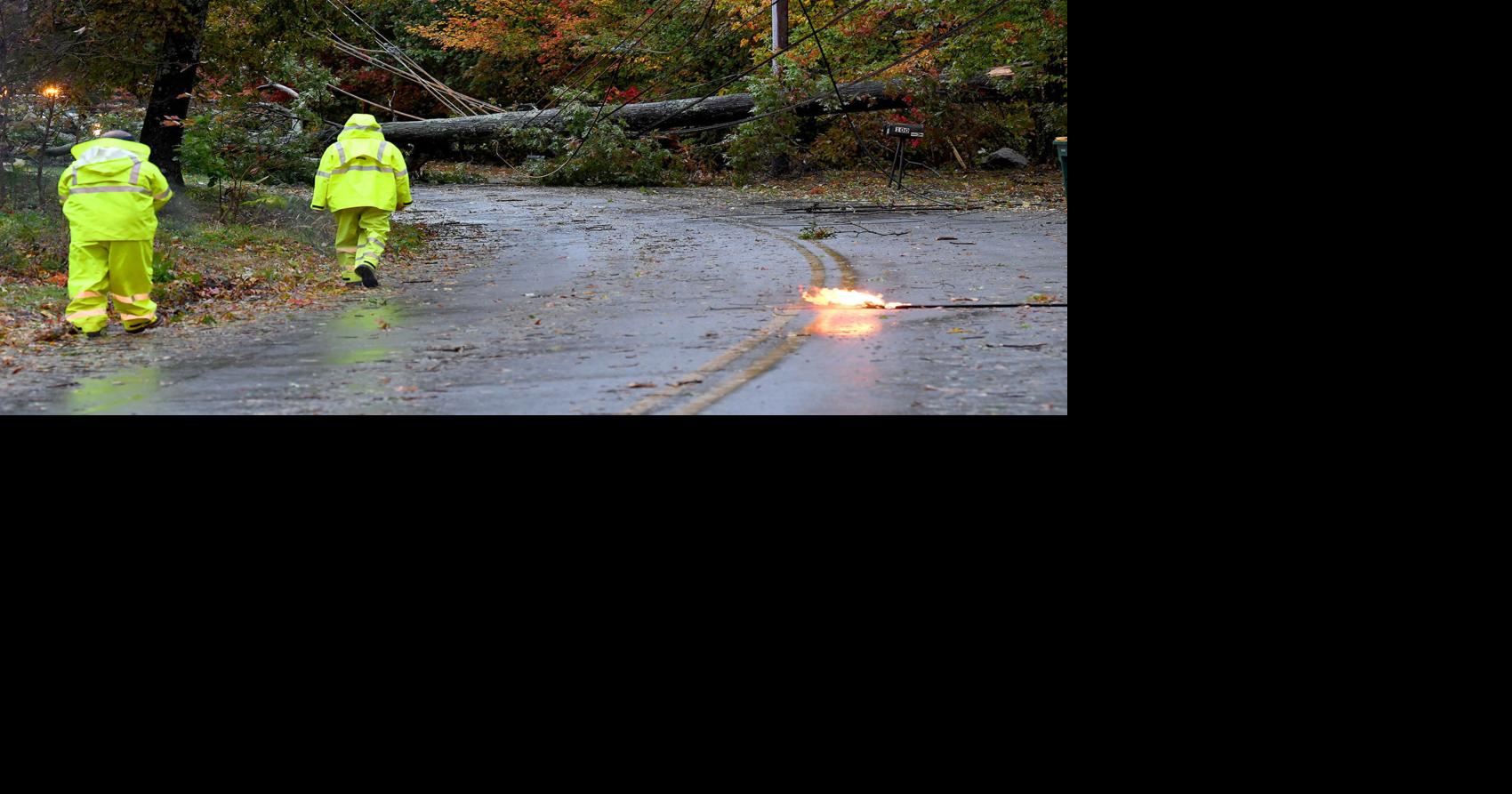 North Attleboro, Norton hit hard by Saturday's storm
