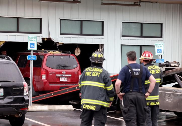 Three injured when SUV smashes into Attleboro pot shop Local News