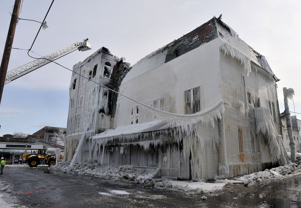 Odd Fellows Fire Cleanup