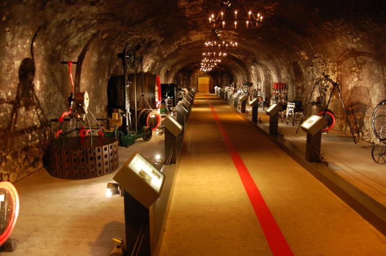 The best tour - Veuve Clicquot Champagne Cellar