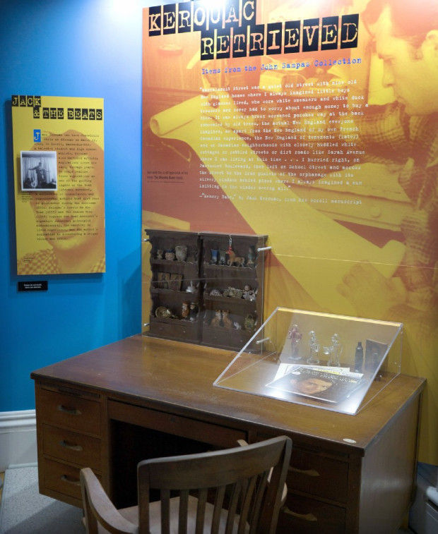 Umass Lowell Displays Items That Comforted Inspired Jack Kerouac