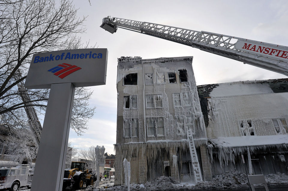 Odd Fellows Fire Cleanup