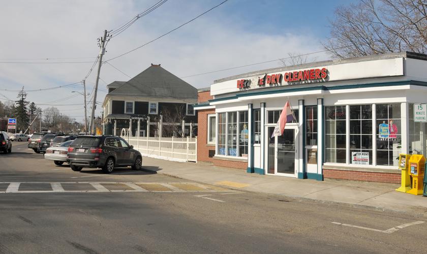 Then and now in Wrentham Center