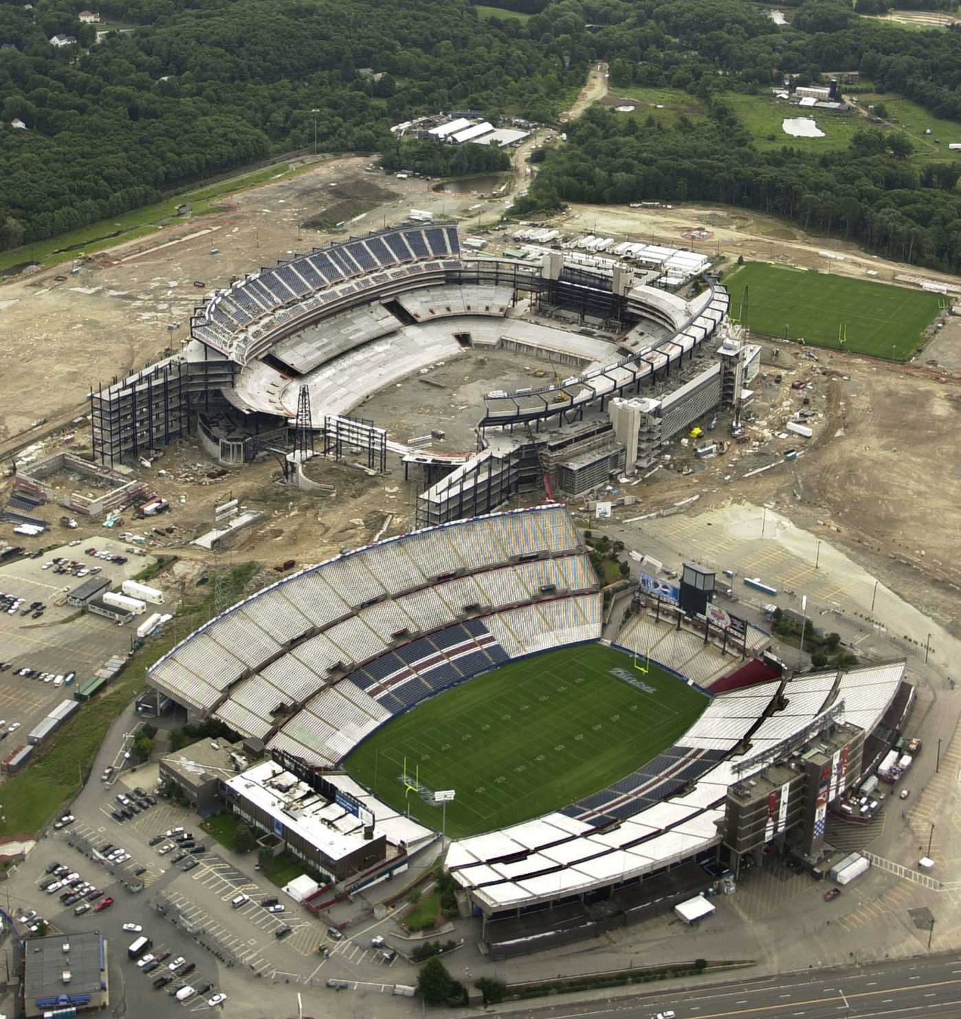 A Tale Of Two Foxboros: Residents Approved Gillette Stadium Plans 20 ...