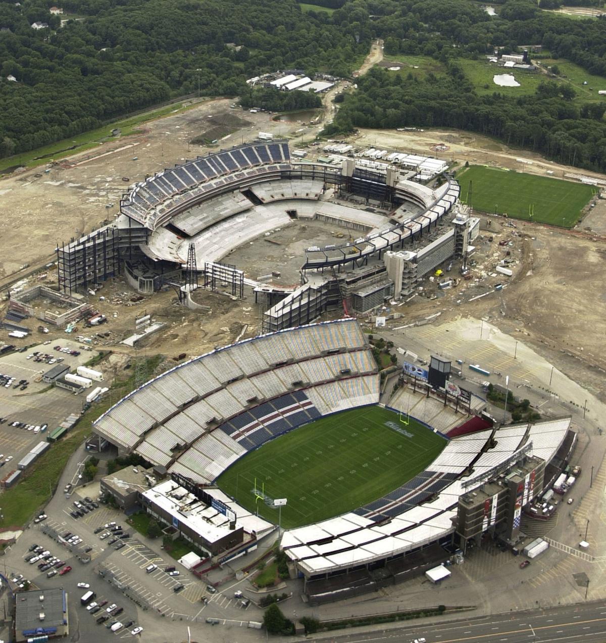 A Tale Of Two Foxboros Residents Approved Gillette Stadium Plans 20 Years Ago Turning A Portion Of A Small Town Into A World Class Complex Local News Thesunchronicle Com Framed personalized prints are for sale for the ultimate new playing in the afc east division, the patriots have become one of the most successful franchises in nfl history. residents approved gillette stadium