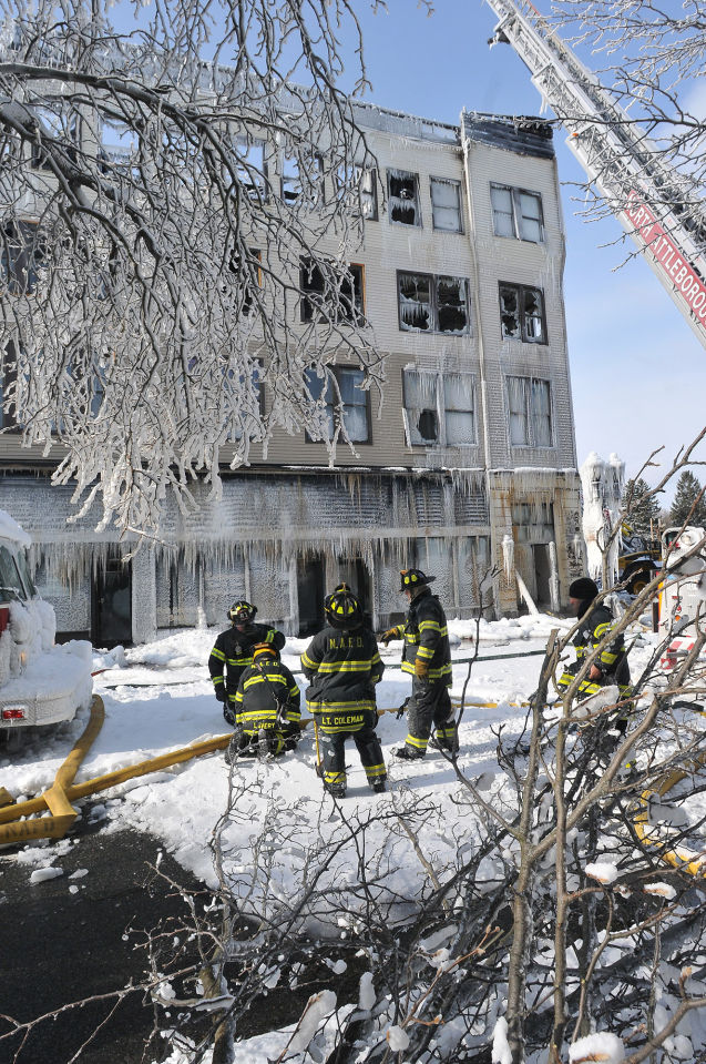 Odd Fellows Fire Cleanup