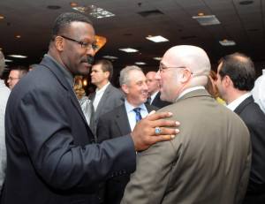 He's lord of the Patriots rings in Brockton, thanks to Joe Andruzzi