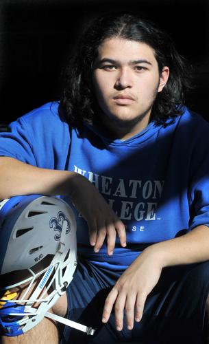 Wheaton player sidelined for having too big a head for NCAA-approved ...