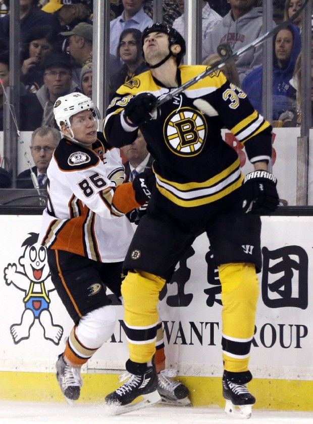 Ducks Prove Mightier As Weary Bruins Squander Two-goal Lead, Fall At ...