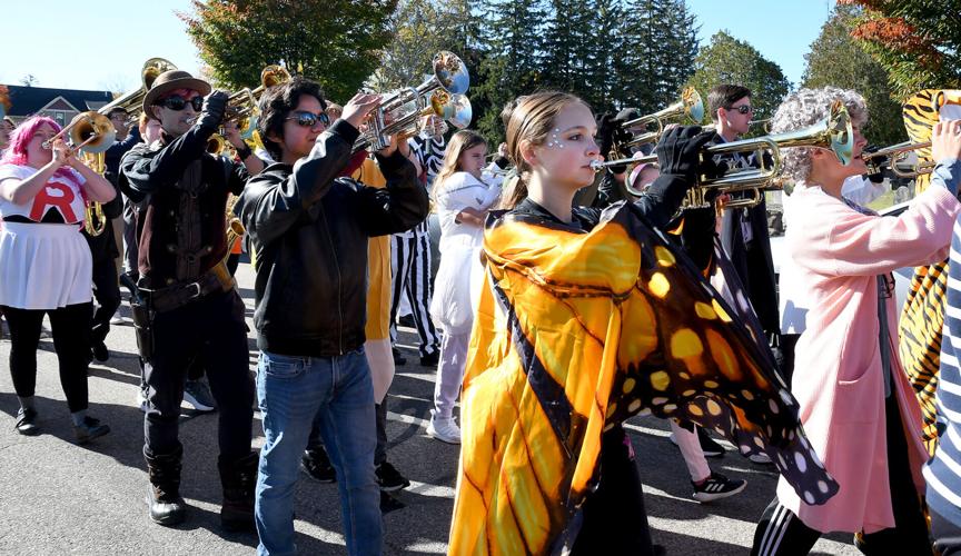 Halloween parade in Mansfield Gallery