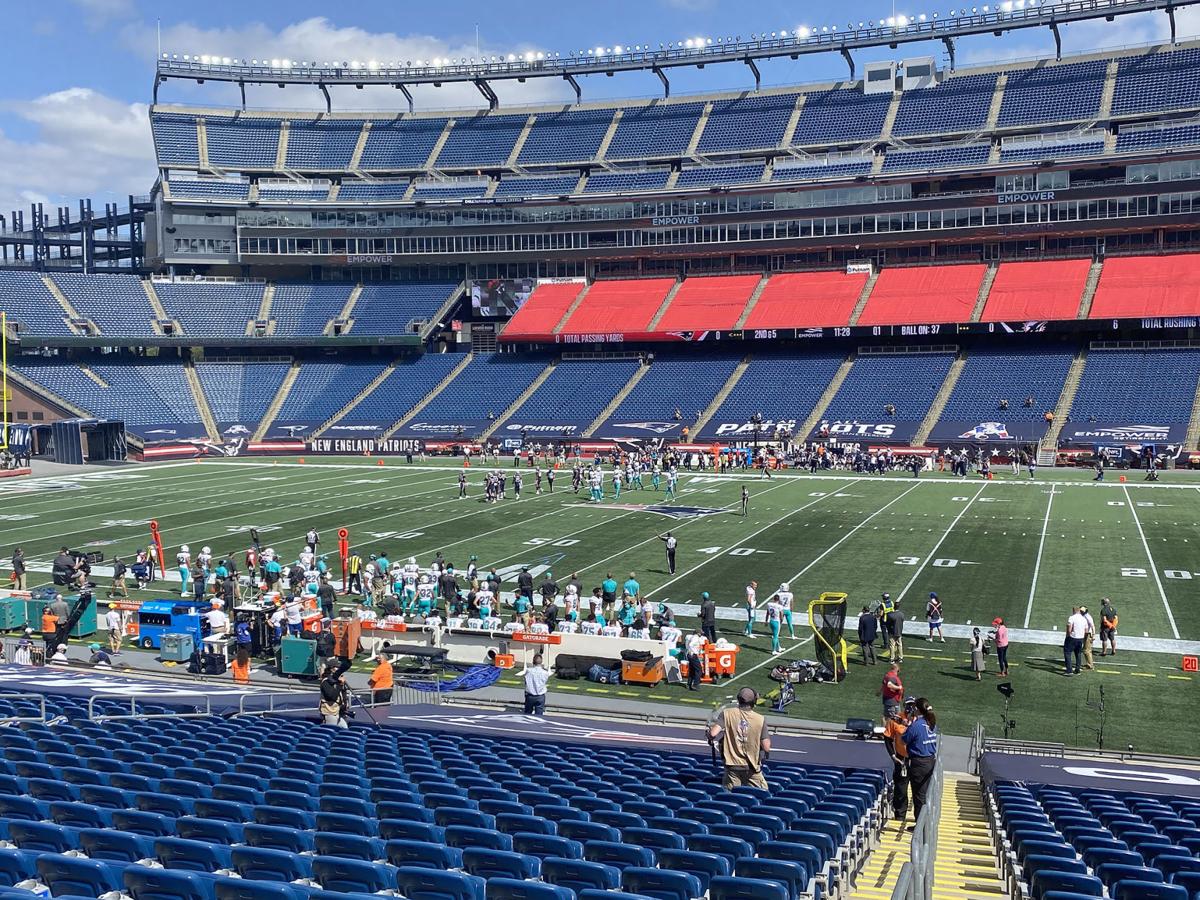 Covid 1 Fans 0 Seats At Gillette Stadium To Stay Empty This Season Local News Thesunchronicle Com Covid 1 Fans 0 Seats At Gillette Stadium To Stay Empty This Season Local News Thesunchronicle Com