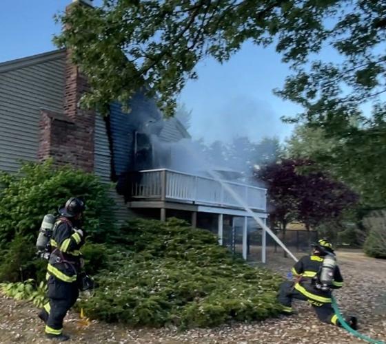 Wrentham house fire traced to dry mulch in planter on deck, fire chief