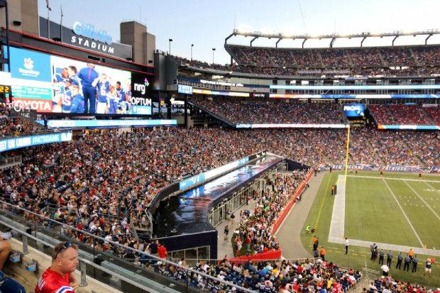 jurassic experience gillette stadium