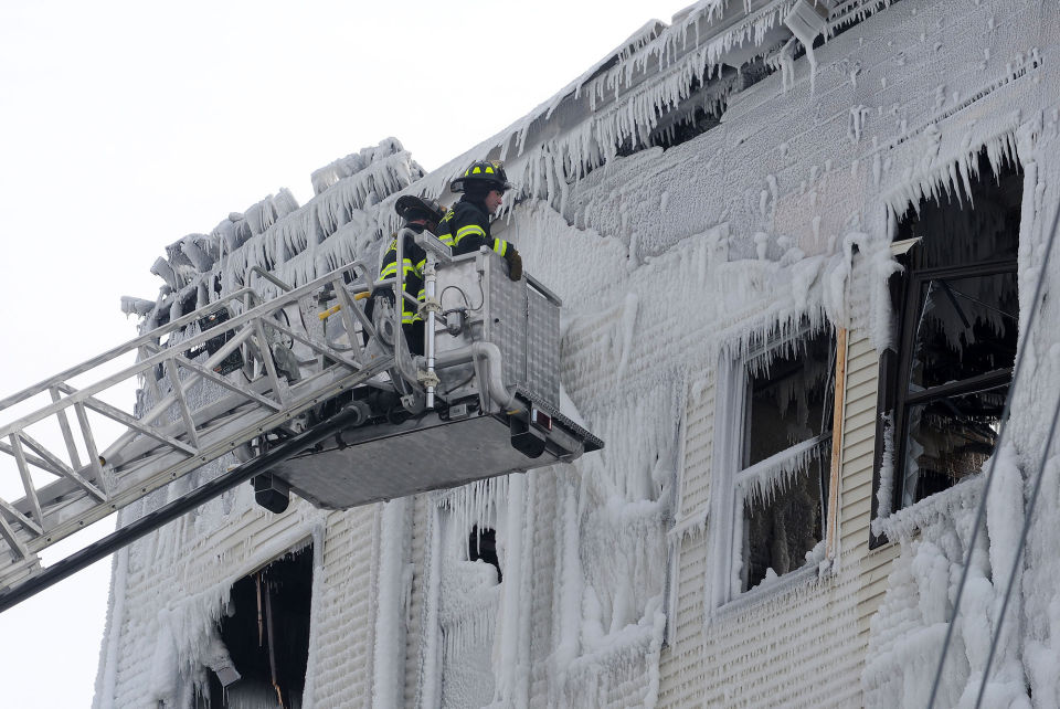 Odd Fellows Fire Cleanup