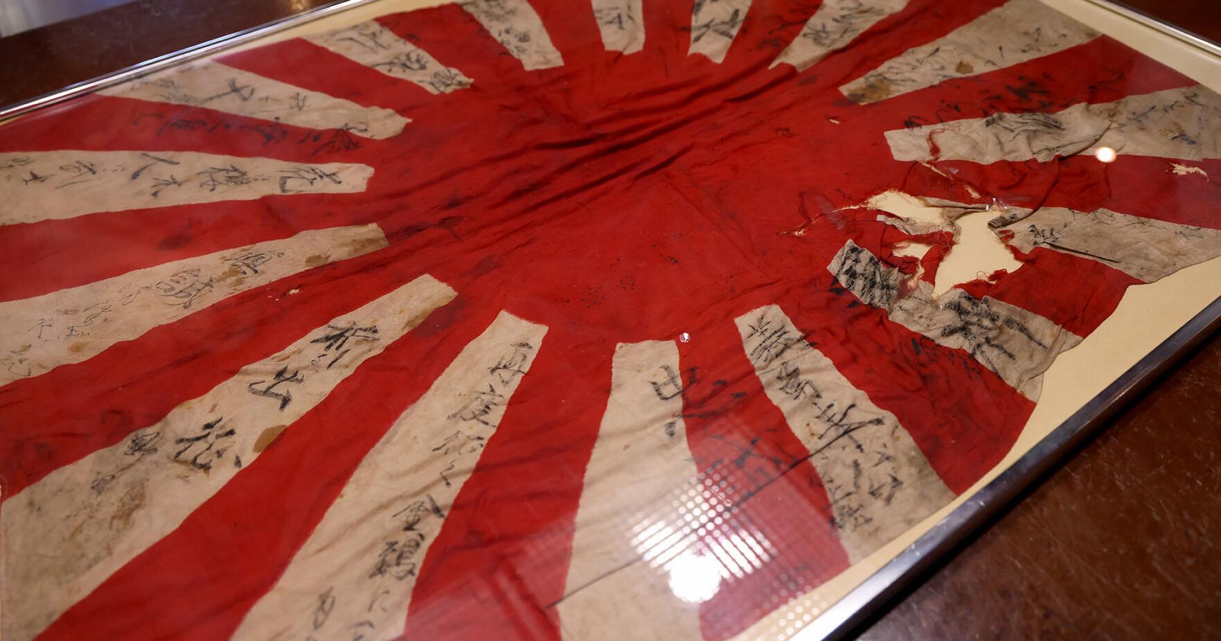 North Attleboro veterans seek to solve mystery over WWII Japanese flag at VFW post - Vimarsana News