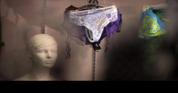 Lingerie lingerer banned after getting caught wearing knickers in