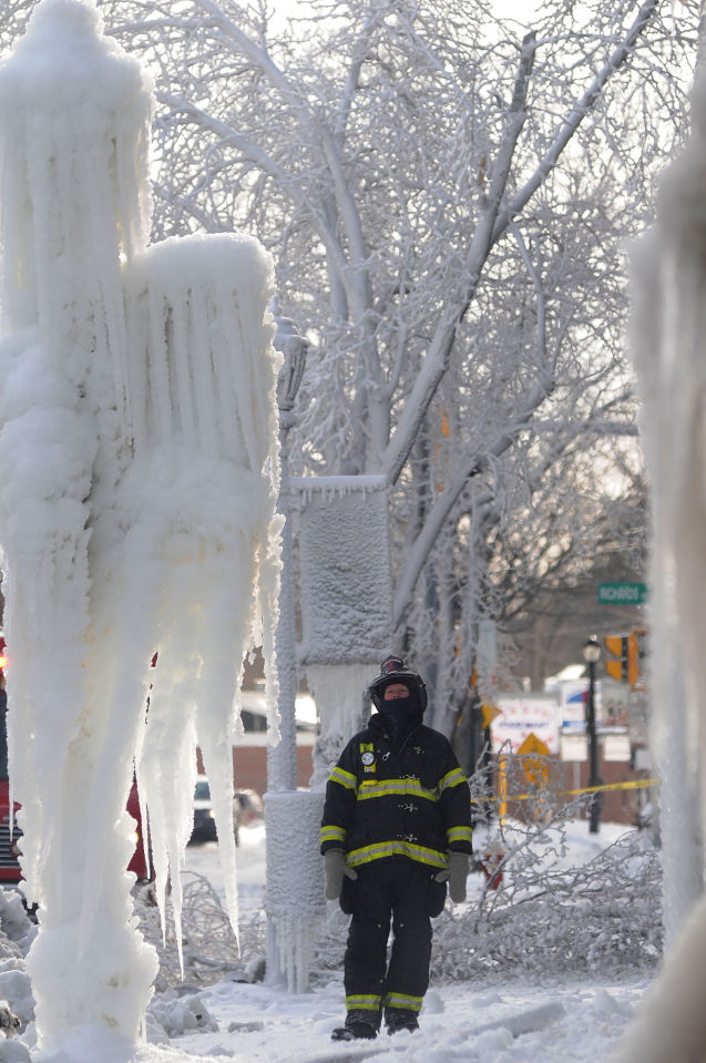 Odd Fellows Fire Cleanup