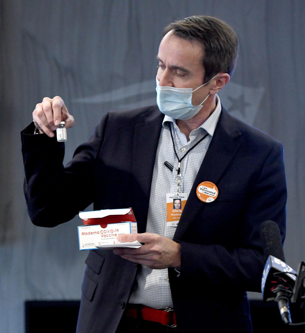 Mass vaccination station open at Gillette; emergency