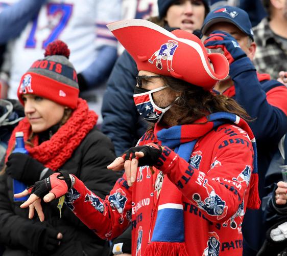 Patriots vs Bills NFL fan pic