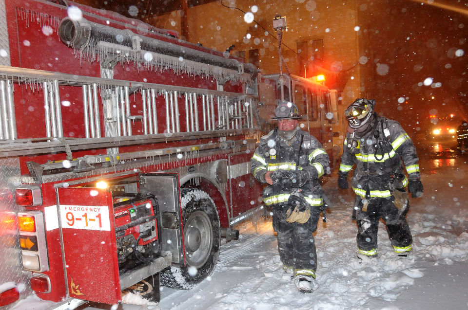 Odd Fellows Building Fire NA