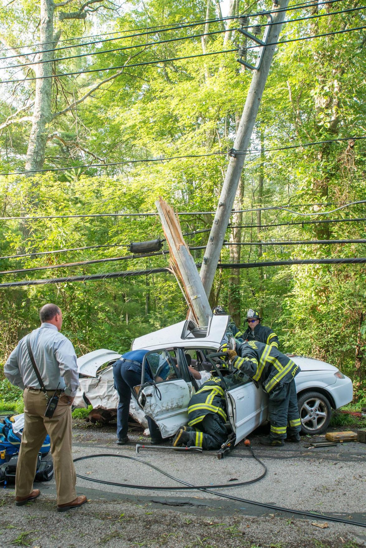 Fire chief Victims in Mansfield car crash ‘lucky to being walking away from this’ Local News