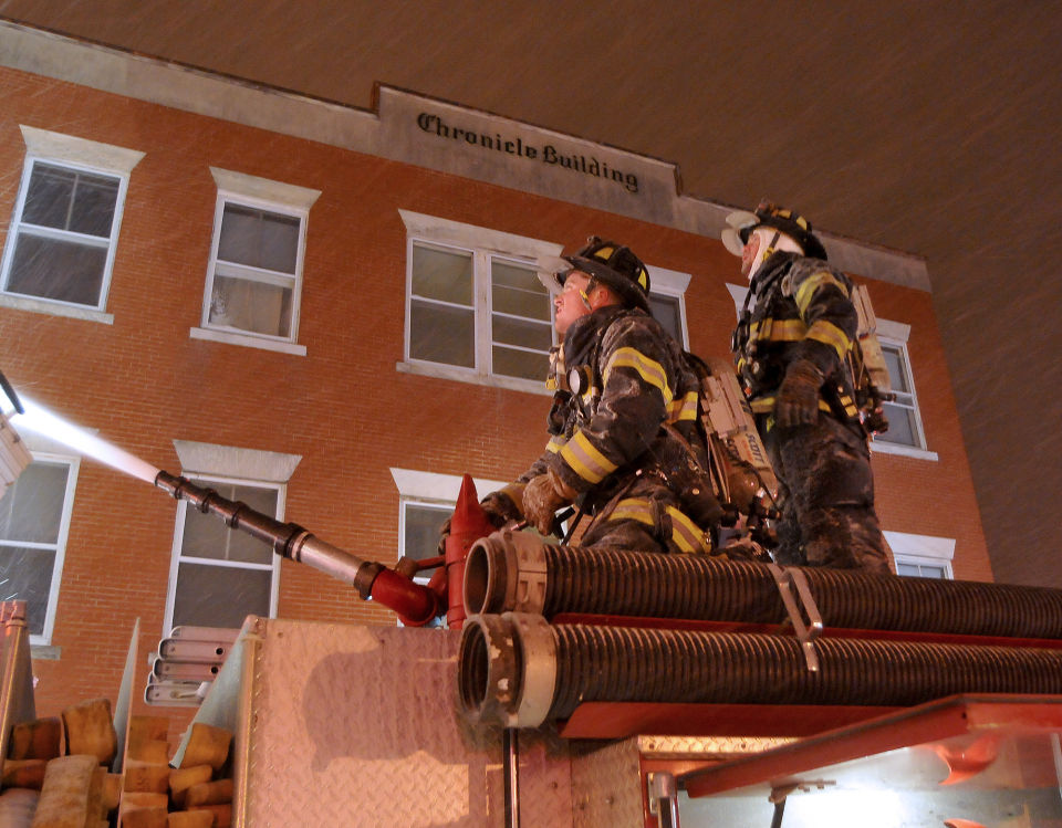 Odd Fellows Building Fire NA