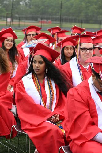 North Attleboro High Schools Class Of 2023 Celebrates Graduation Despite Cold Rain Local 