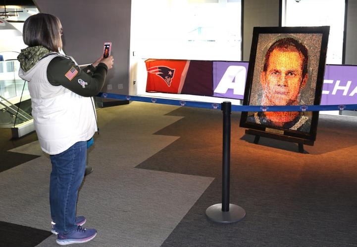 Lego portrait transforming Belichick, Brady transfixes fans at Patriot