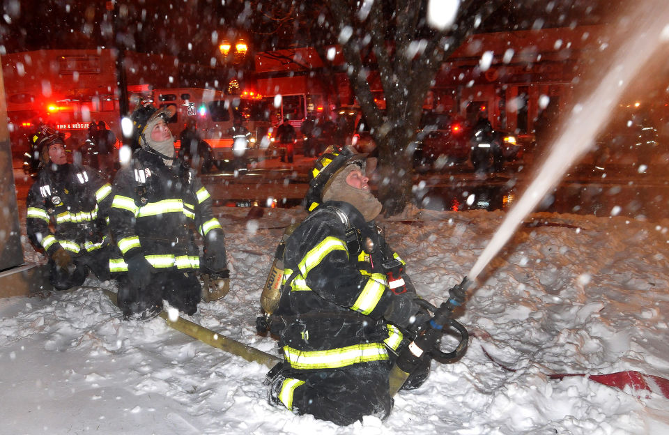 Odd Fellows Building Fire NA
