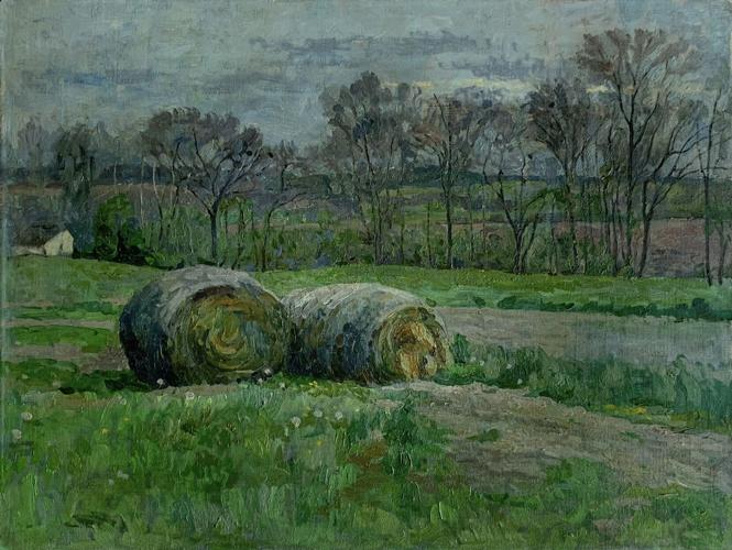 Rolled Bales, Chernihiv Region, Ukraine_Anatoly Dverin_1966_oil on canvas.jpg