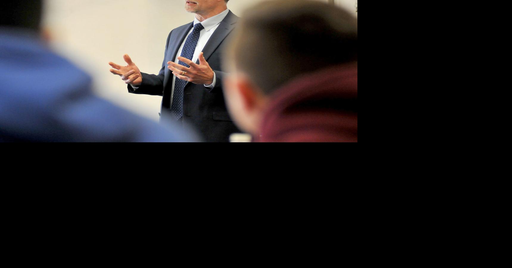 Attleboro District Court judge speaks to Attleboro High students