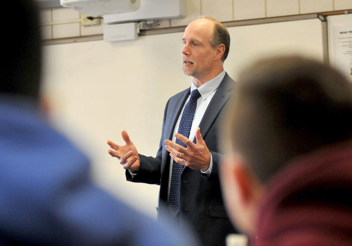 Attleboro District Court judge speaks to Attleboro High students Attleboro District Court judge speaks to Attleboro High students