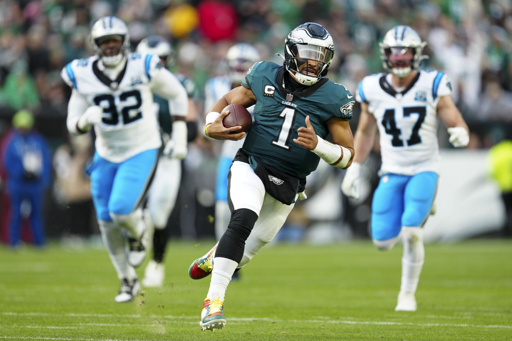 Eagles Stars Jalen Hurts, A.J. Brown Say Relationship Is 'good' After ...