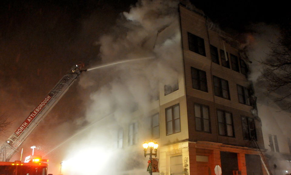 Odd Fellows Building Fire NA