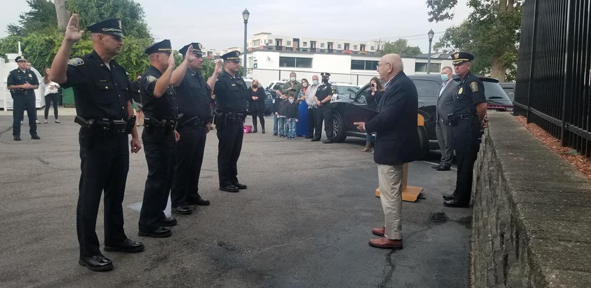 Four North Attleboro police officers get promotions Local News