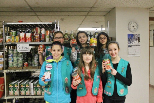 Junior Scouts Collect Food For Hebron Pantry Attleboro