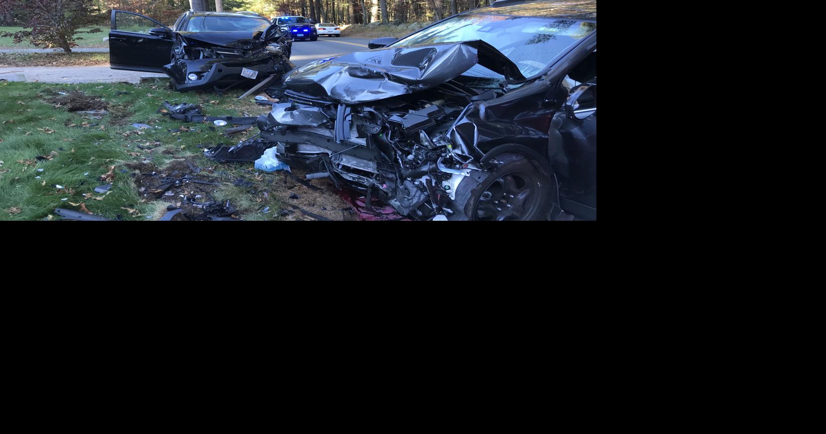 Wrentham crash leaves two injured Local News