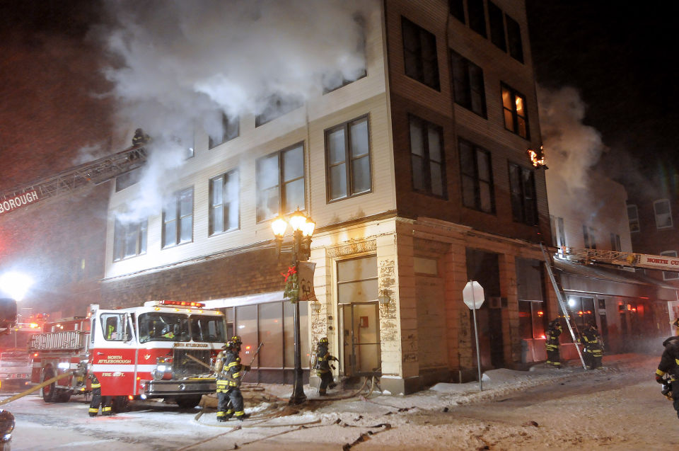 Odd Fellows Building Fire NA