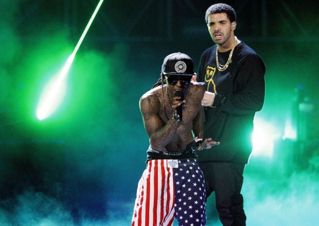 drake from degrassi and lil wayne