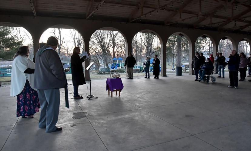 Easter sunrise service at Capron Park in Attleboro Gallery