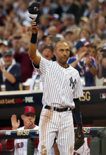 Derek Jeter, Mike Trout earn applause in MLB All-Star Game 