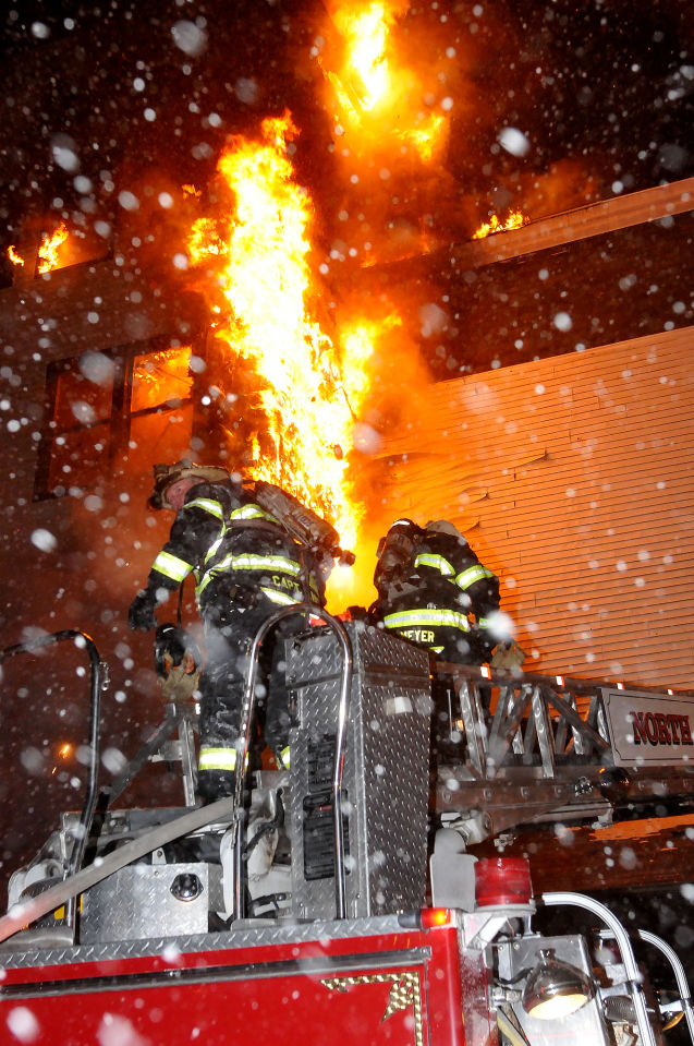 Odd Fellows Building Fire NA