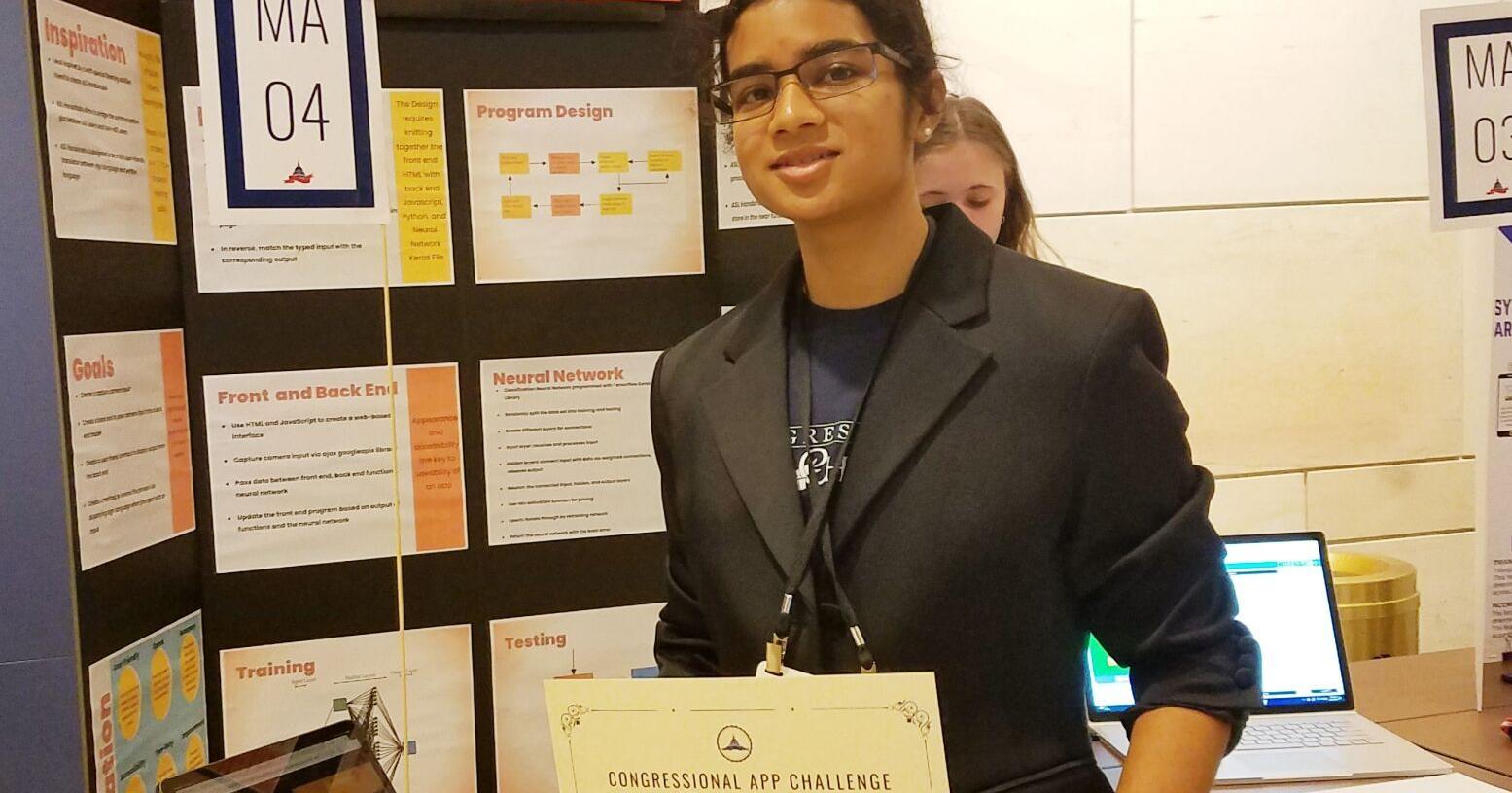 North Attleboro teen who developed ASL translation app 'ecstatic' over national honor - Vimarsana News