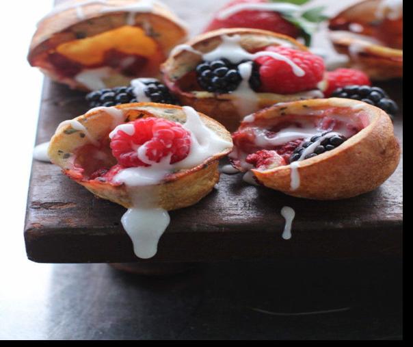 Mini popovers a healthy option for dessert indulgence Wine Dine