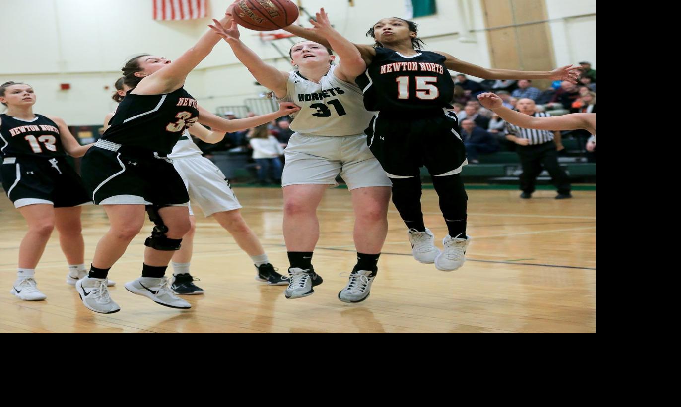 H S Girls Basketball Mansfield Survives Newton North Surge To