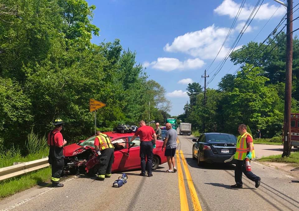 92yearold woman flown to hospital from Wrentham crash Local News