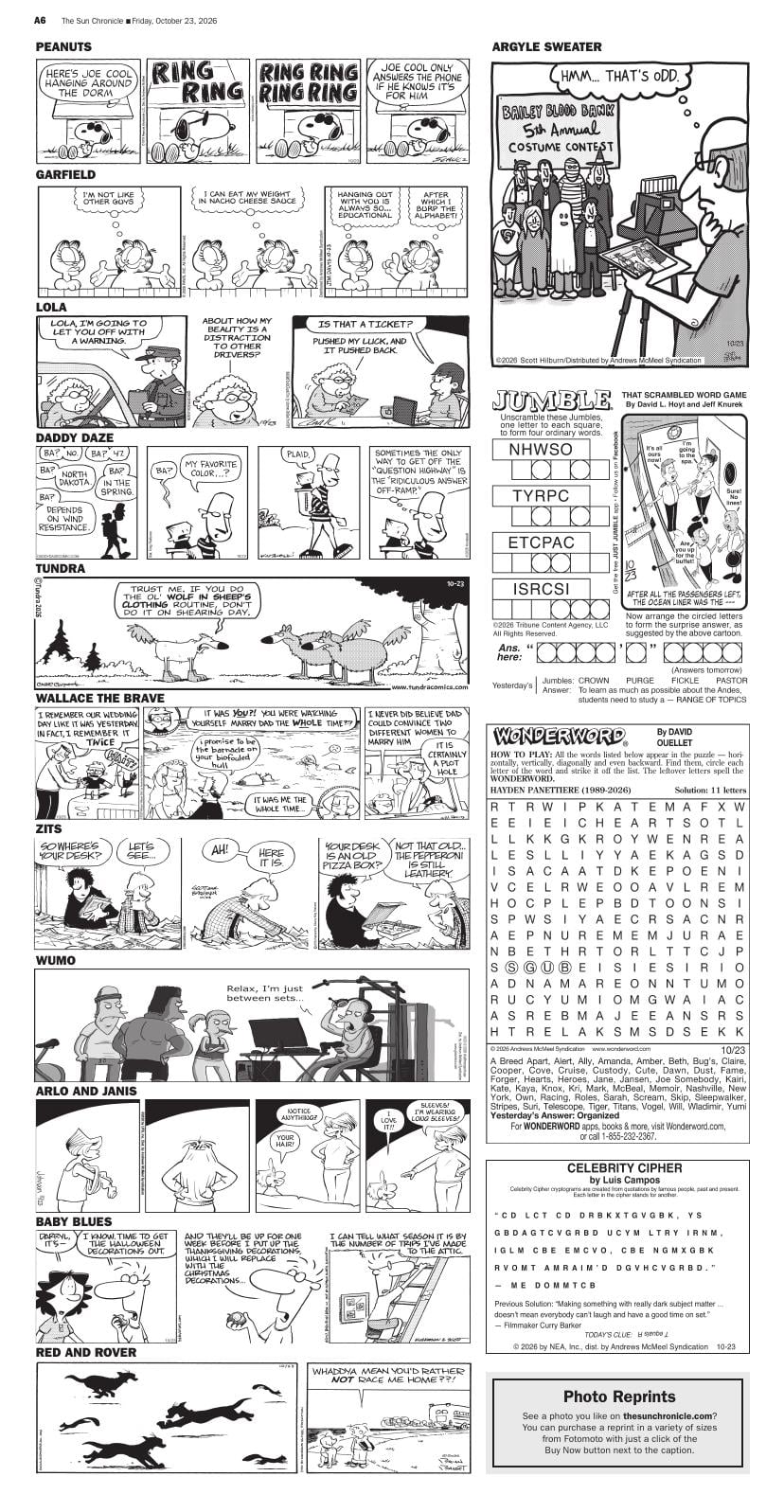 Page A6 | The Sun Chronicle | thesunchronicle.com