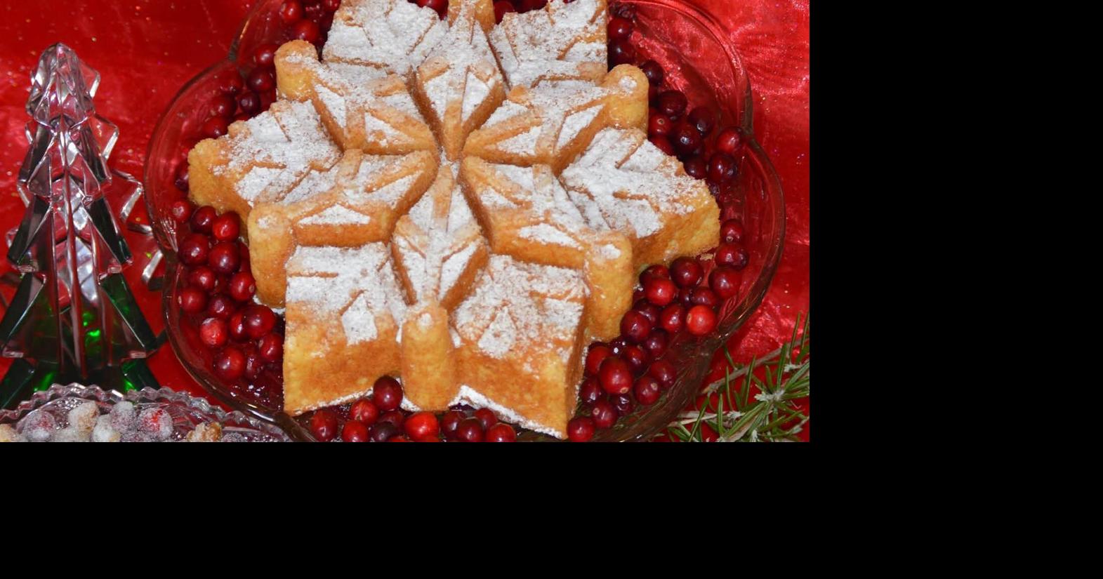Nordic Ware Tree Cake Pan  Snowflake cake, Holiday baking